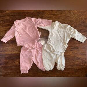 Kids Matching Set - Pink and Cream, Neutrals, Lounge Set